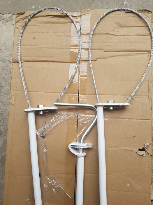 Tinut porci autoblocant cu tija 550mm Breckner Germany [4]