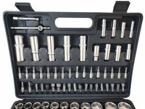 Trusa chei tubulare 108 bucati in carcasa din plastic [2]