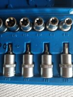 Trusa chei tubulare torx si capete biti torx 16 piese .. [3]