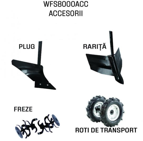 WOLFSON IMPERIO – MOTOCULTOR CU ACCESORII INCLUSE  8 cp [5]