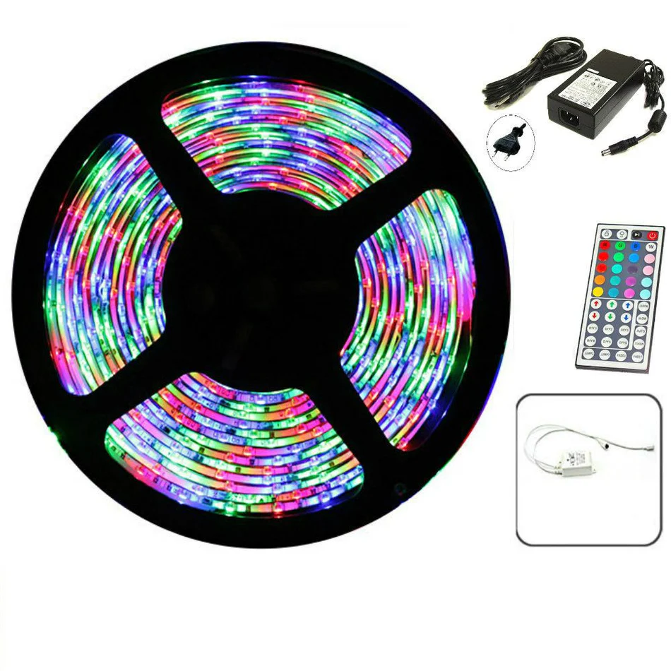 Banda Led Rgb cu telecomanda si receptor 5 metri .. [3]
