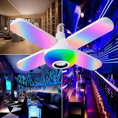 Bec cu 4 brate cu lumina multicolora [5]
