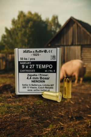 Capse Asomator Sellier & Bellot 9 x 27 mm Negre [1]