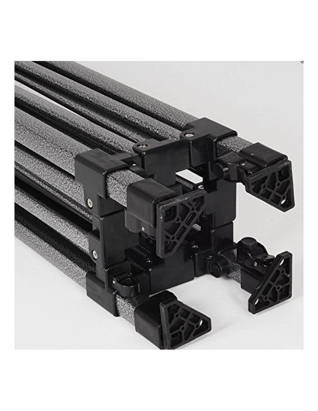 Cort Pavilion 3x3m Albastru Pliabil Cadru Metal pentru Curte, Gradina, Evenimente [2]