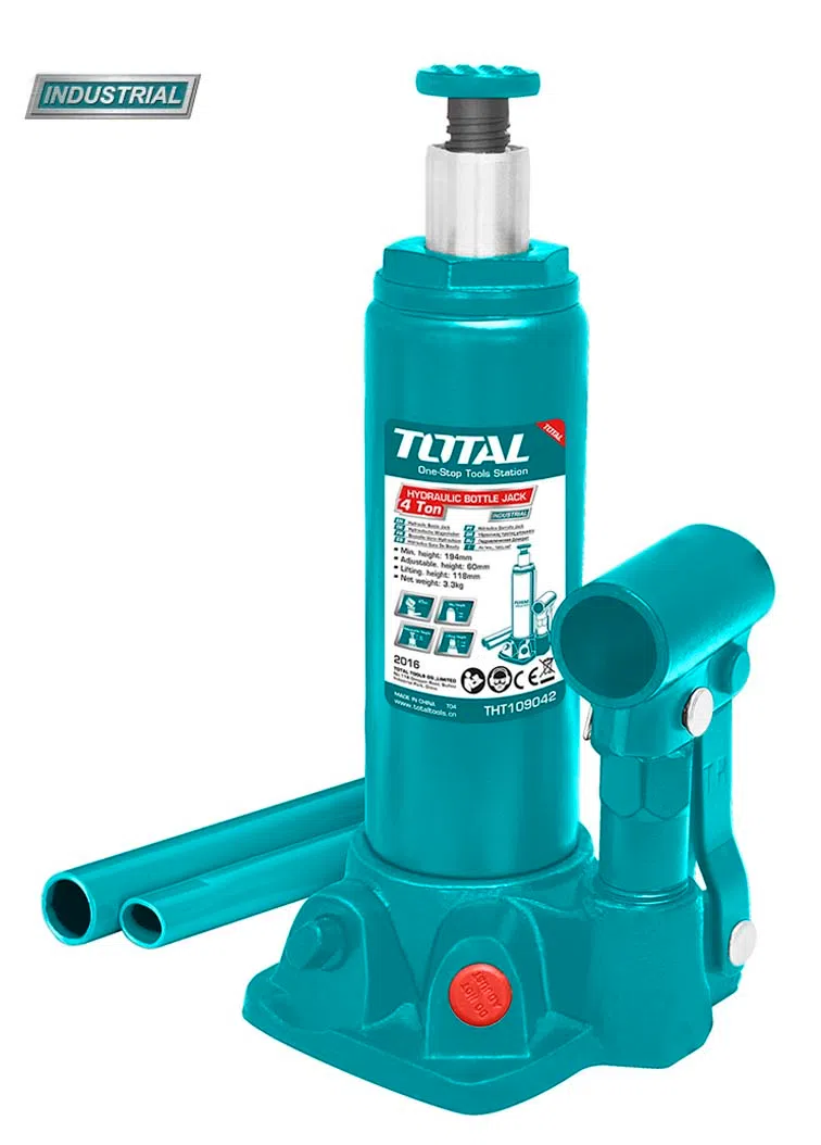 Cauciuc - Cric hidraulic auto – butelie – 10T