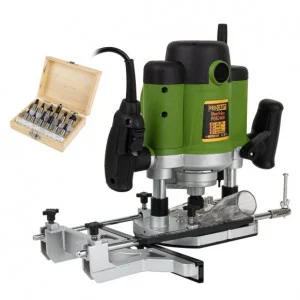 Rindea - Freza PROCRAFT POB-2400 , 2000W, 23000 RPM, Set 12 freze pentru lemn