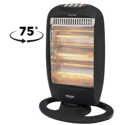 Aeroterme - Încălzitor electric cu quartz BHH05 BÖHM, 3 trepte de putere 400/800/1200 W