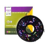 Decor led Craciun - Instalatie de Craciun Liniara Yoto, 50 m, 1 m Prelungitor 220V, 498 LED, 8 Jocuri de Lumini