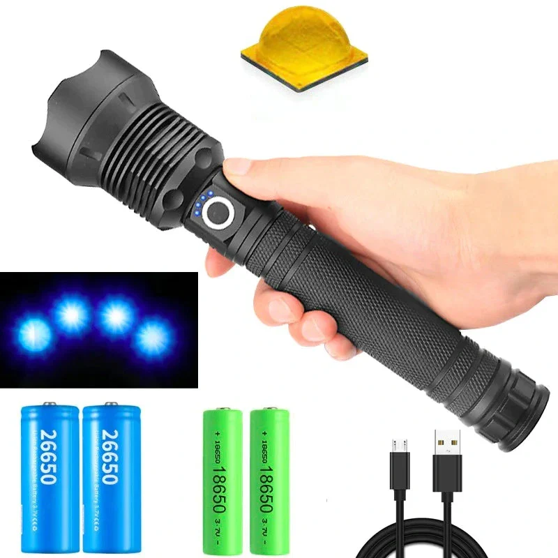 Bec-uri - LANTERNA PROFESIONALA CU LED P90 ..