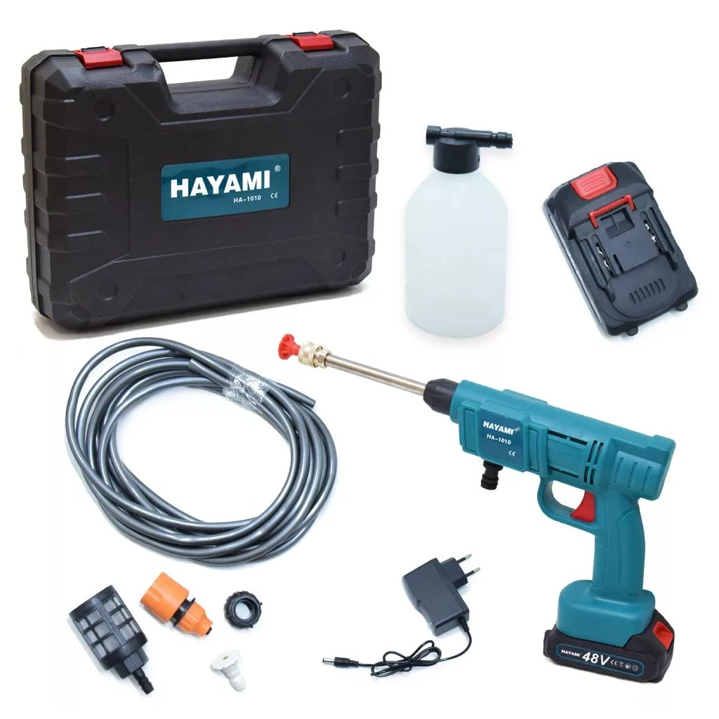Kit-uri si  Accesorii Camping - Mașină de spălat cu presiune Hayami – 2×48V