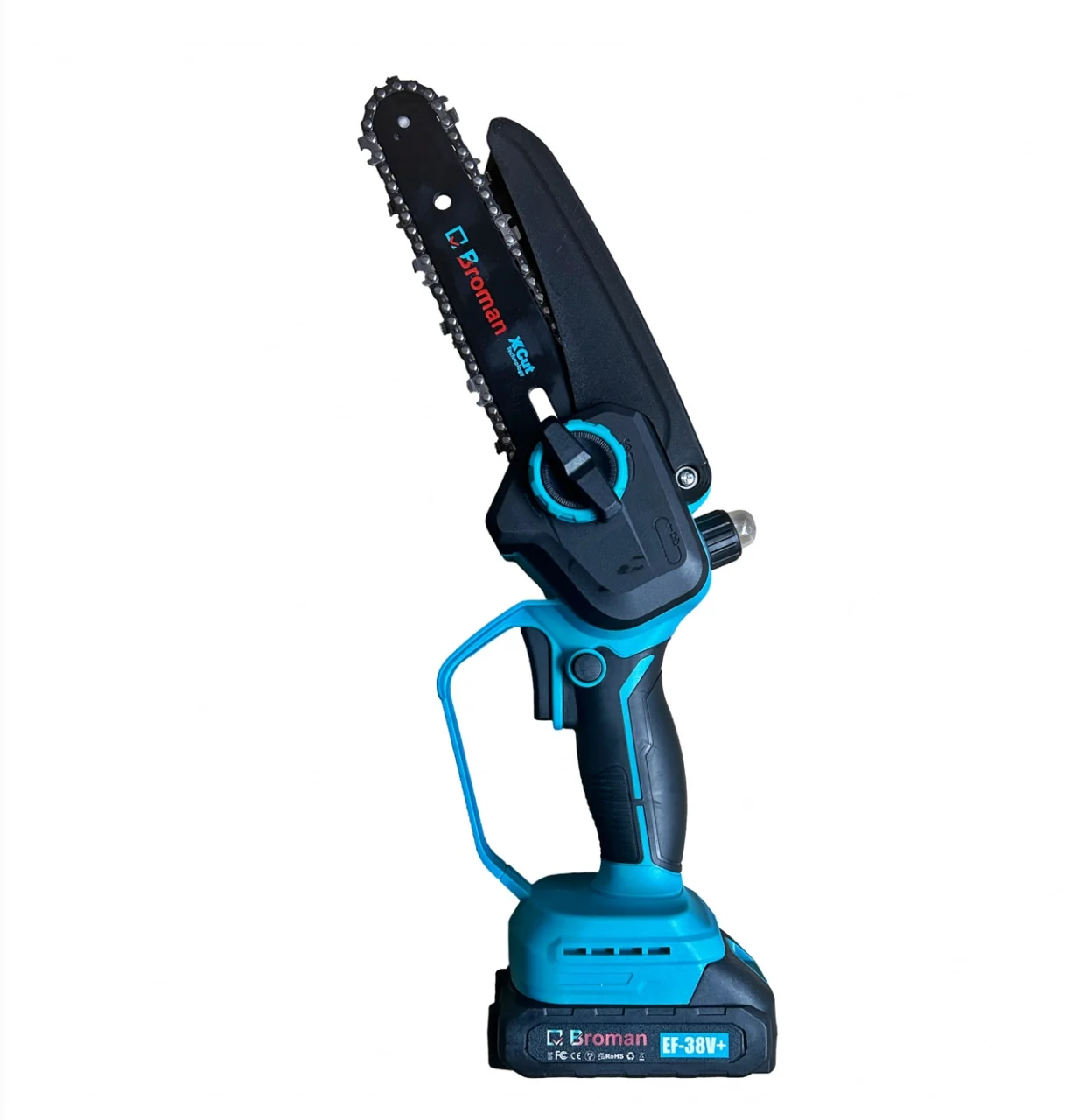Mini-fierastrau electric Broman 2 acumulatori, 38 V, sistem ungere lant .. [4]