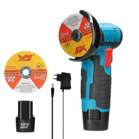 Scule pe acumulator - Mini polizor unghiular/flex cu 2 baterii 36 V