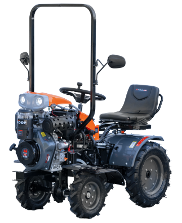 Unelte Gradinarit - Minitractor Ride-On 4x4 Diesel .. 12 Cp