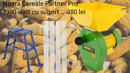 Moara pentru Cereale - Moara Partner Pro 3900 watt  cu suport  ..