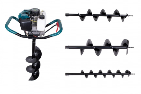 Motorburghiu - MOTOBURGHIU - GP- ED520 - 3 BURGHIE INCLUSE (100MM, 150MM, 200MM)