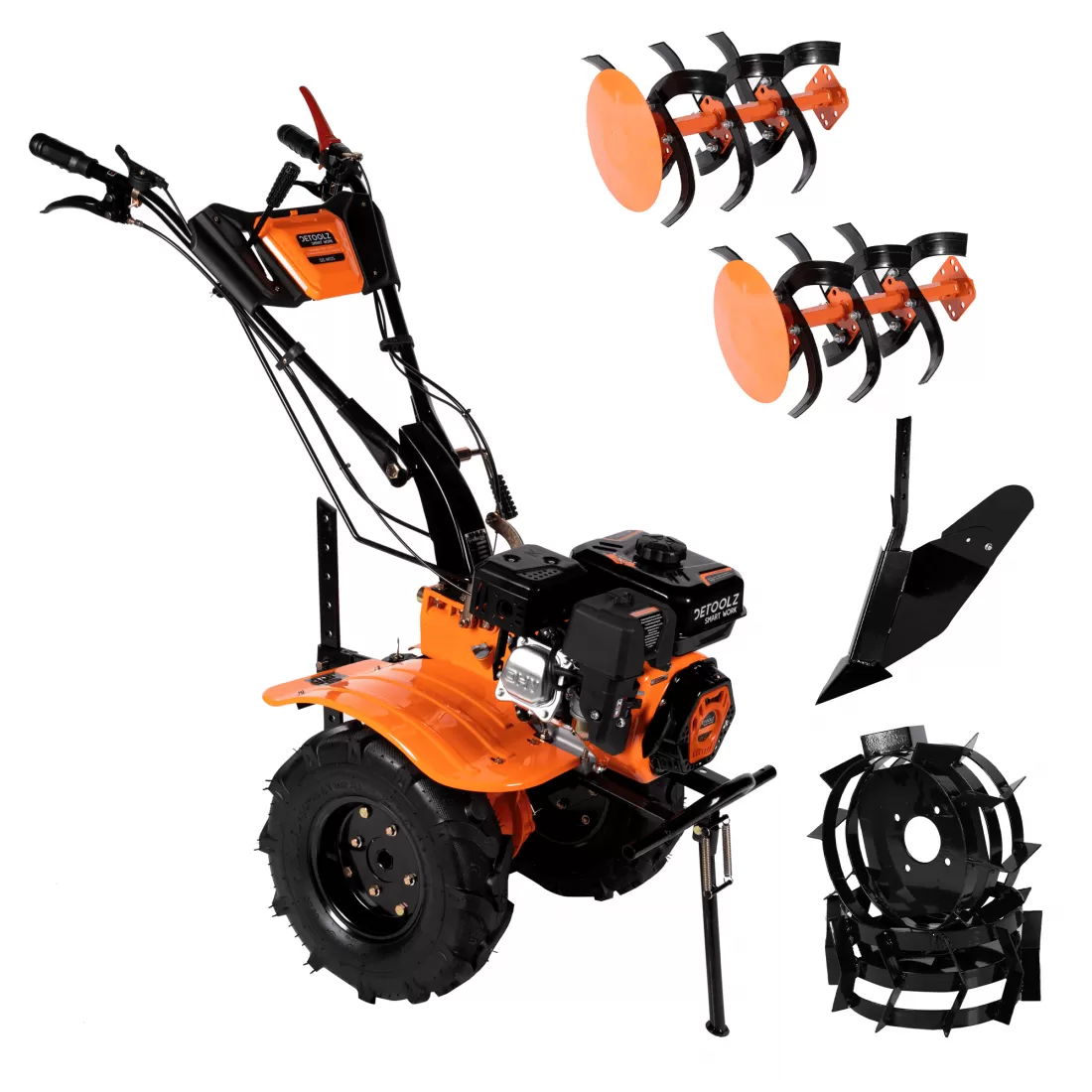 Motocultor 7.5CP,212CC+rarita ajustabila+roti metalice .. [4]