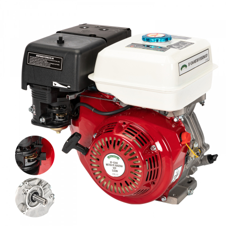 Motor 4 timp - Motorul pe benzina 9HP cu ax orizontal,
