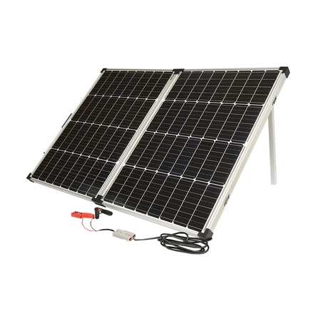 Periferice - Panou solar 145W fotovoltaic monocristalin tip valiza cu regulator de tensiune 12/24V