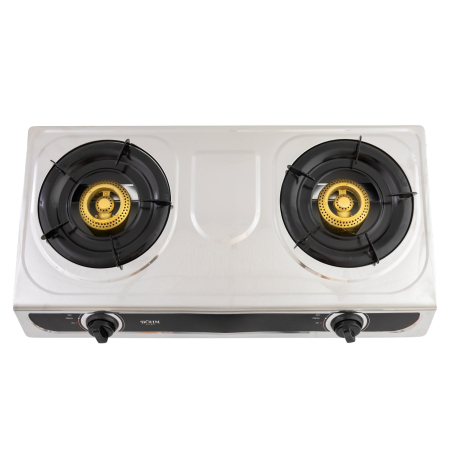 Plită cu două arzătoare și aprindere electrică BÖHM BG-MG-002C Chrome [1]