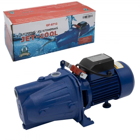 Hidrofor,Pompe,Pompe submersibile - Pompa apa suprafata JET 100L Micul Fermier 1500 watt ..