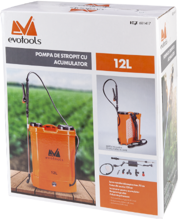 Vermorel de Stropit - Pompa de Stropit cu Acumulator  12 litri si acesori .