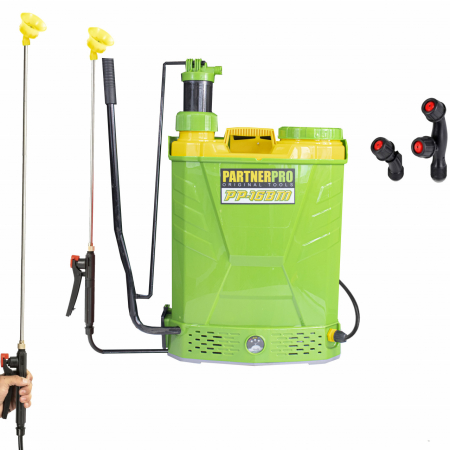 Vermorel de Stropit - Pompa de stropit cu acumulator 2 in 1, 16L, PARTNERPRO