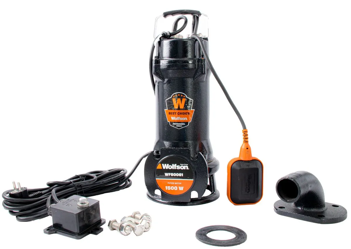 Hidrofor,Pompe,Pompe submersibile - POMPA SUBMERSIBILA PROFESIONALA CU TOCATOR PENTRU APA MURDARA