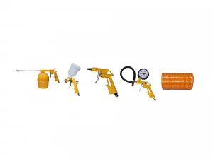 Compressor aer - Set Complet pentru suflare , curatare , vopsire. Kit cu accesorii incluse