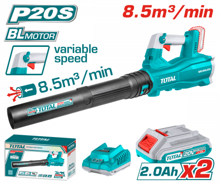 Scule pe acumulator - SUFLANTA 8.5m3/min LI-ION – 20V (INCLUDE ACUMULATOR SI INCARCATOR)