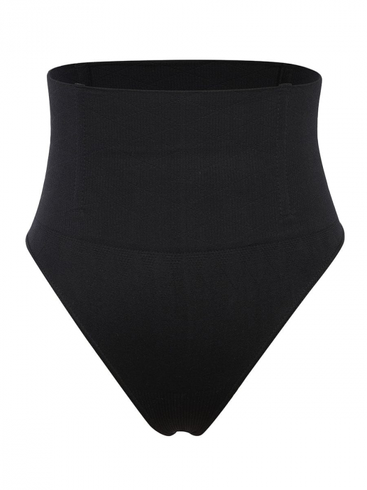 Chiloți tanga modelatori Kim (Negru) [4]