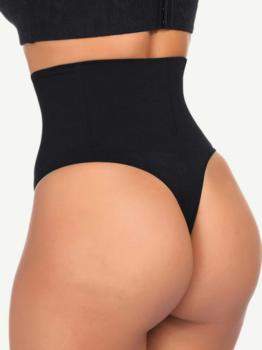 Chiloți tanga modelatori Kim (Negru) [2]