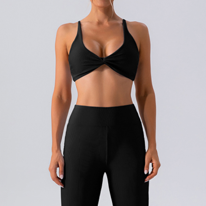 Bustiera sport Chapa (Negru) [2]