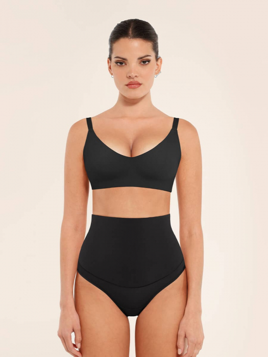 Chilot modelator talie inalta Isadora (Negru) [4]