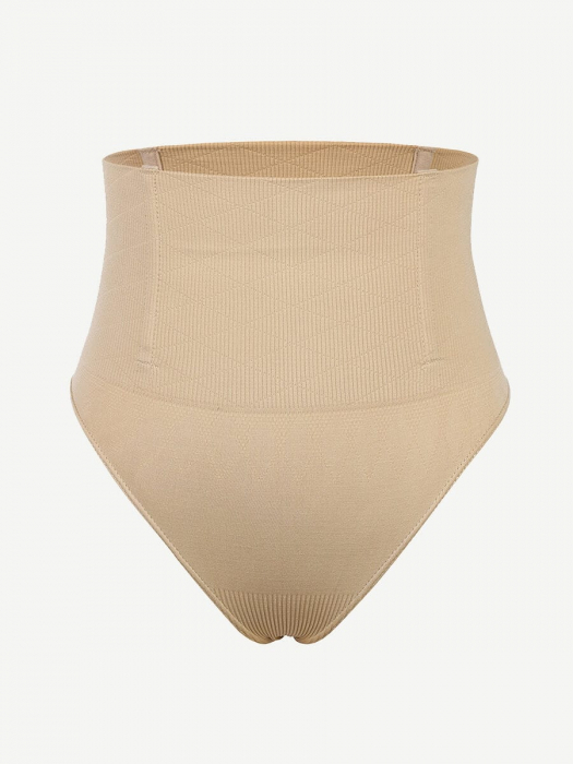 Chiloți tanga modelatori Kim (Bej) [3]