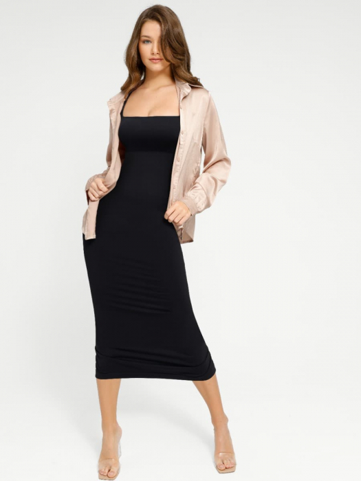 Rochie modelatoare neagra Monica [3]