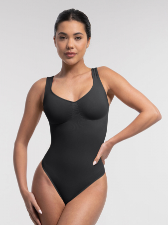 Body modelator - Body tanga modelator Emira (Negru)