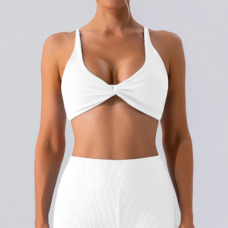 Bustiera sport Chapa (Alb) [0]