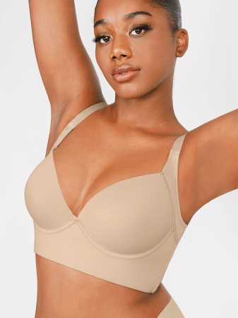 Sutien modelator cu push-up Julien (Bej) [2]