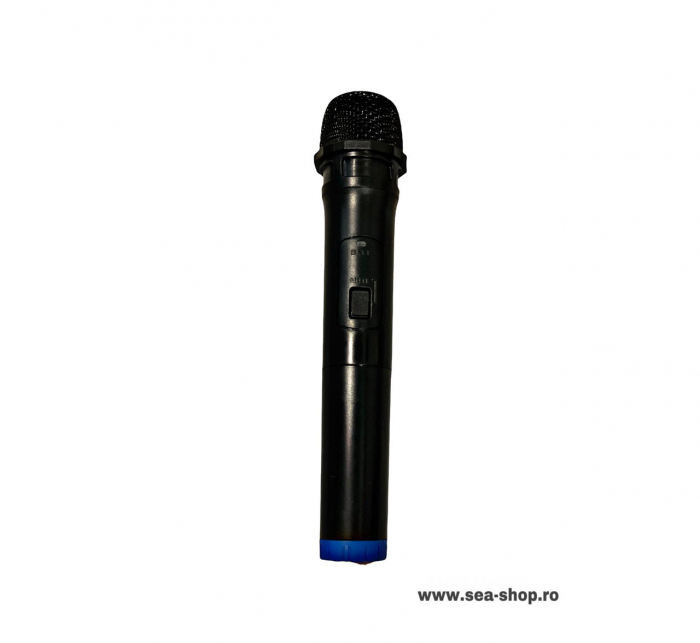 Boxa Portabila 12 inch, 15 W, cu microfon wireless si telecomanda [3]