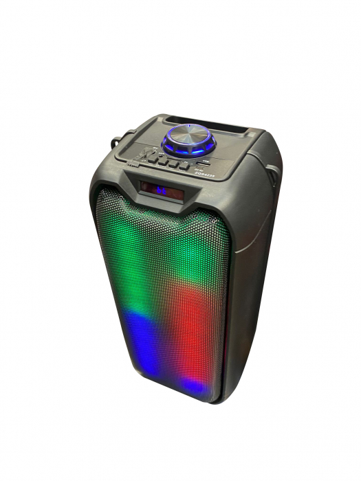 Boxa Portabila cu joc de culori LED [2]