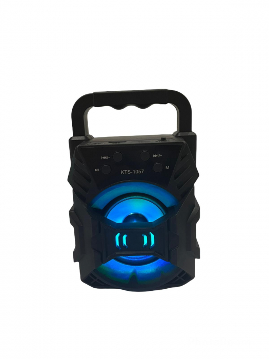Boxa Portabila wireless cu joc de lumini, maner si Bluetooth [3]