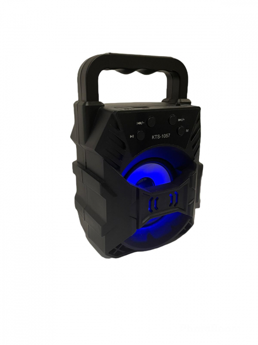 Boxa Portabila wireless cu joc de lumini, maner si Bluetooth [5]
