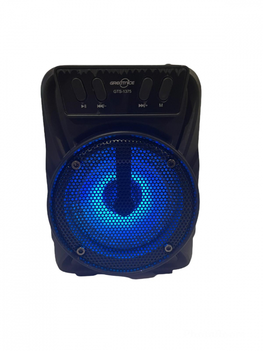 Boxa Portabila Wireless Extra Bass cu bluetooth si lumini, model GTS 1375 [3]