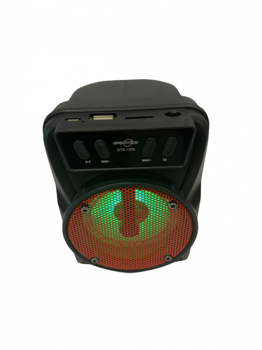 Boxa Portabila Wireless Extra Bass cu bluetooth si lumini, model GTS 1375 [2]