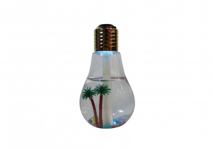 Umidificator Bulb si Difuzor Aromaterapie, Multicolor Led, 120 ml [4]