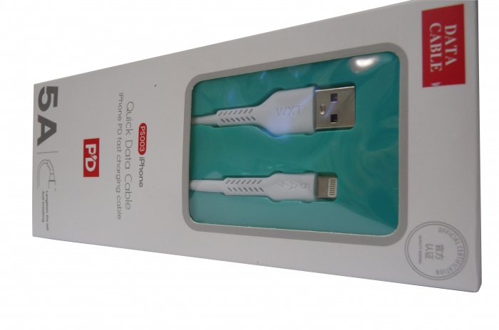 Cablu de date si încărcare rapidă 5A, pentru iPhone [3]