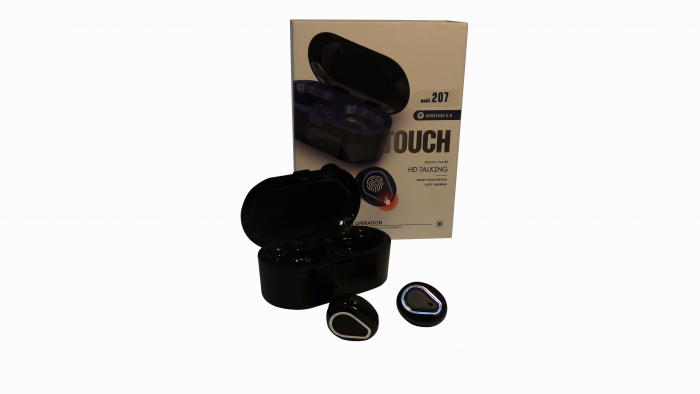 Căști Wireless TOUCH cu bluetooth și magnet [3]