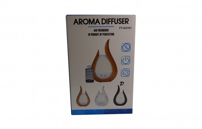 Difuzor Aromaterapie cu lumină Led 7 culori și telecomandă, 200 ml [2]