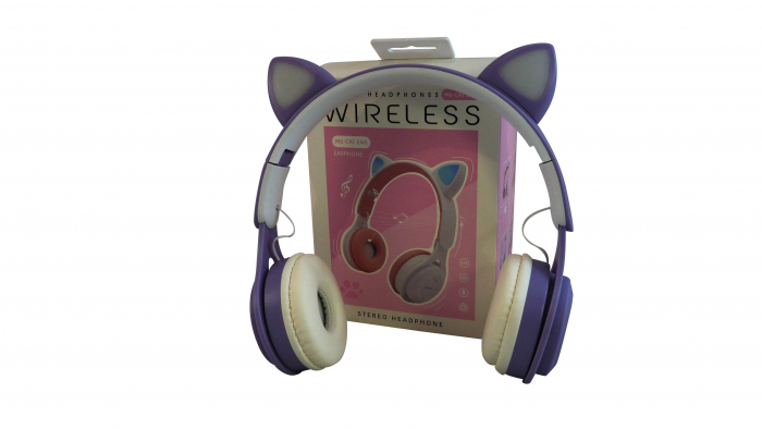 Casti Stereo Urechi de Pisica cu Wireless [2]