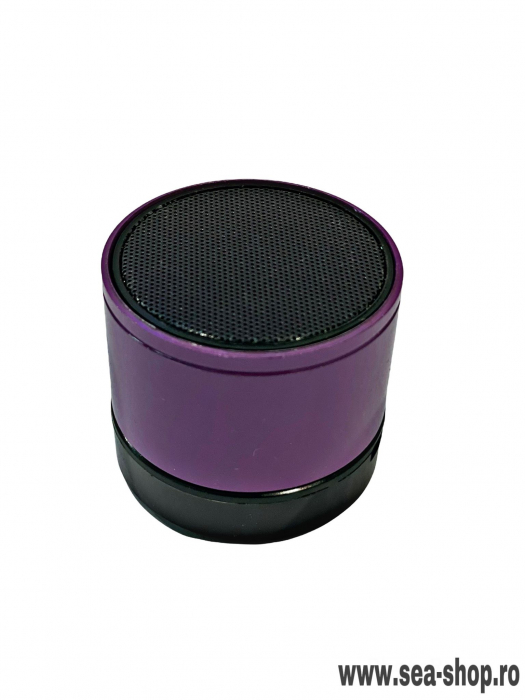 Mini boxa Portabila cu Bluetooth, Mov [2]